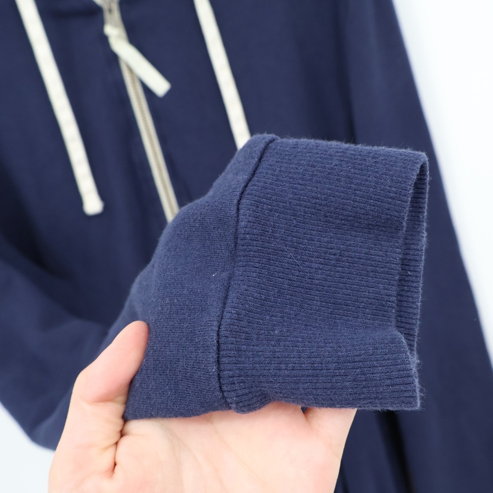Marine Layer Afternoon Hoodie Mens M Navy Full Zip Classic Staple Casual Weekend - Picture 7 of 16